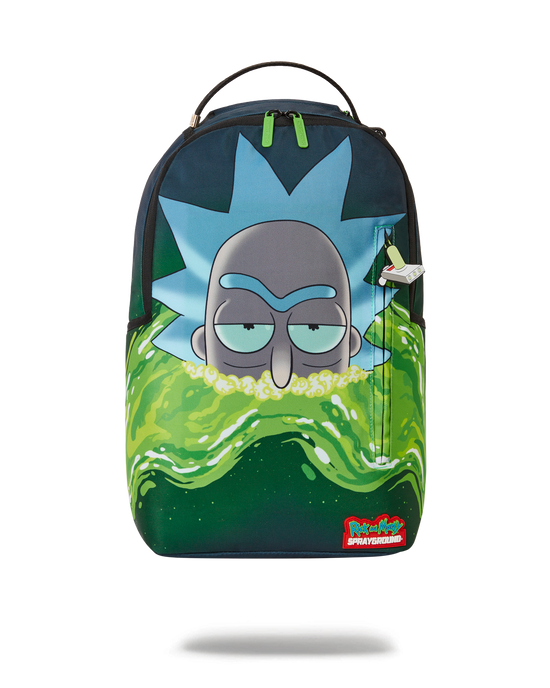 sprayground RICK AND MORTY PORTAL SHARK (DLXR)