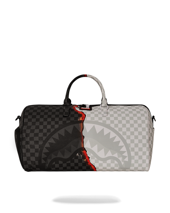 sprayground RING OF FIRE LARGE DUFFLE