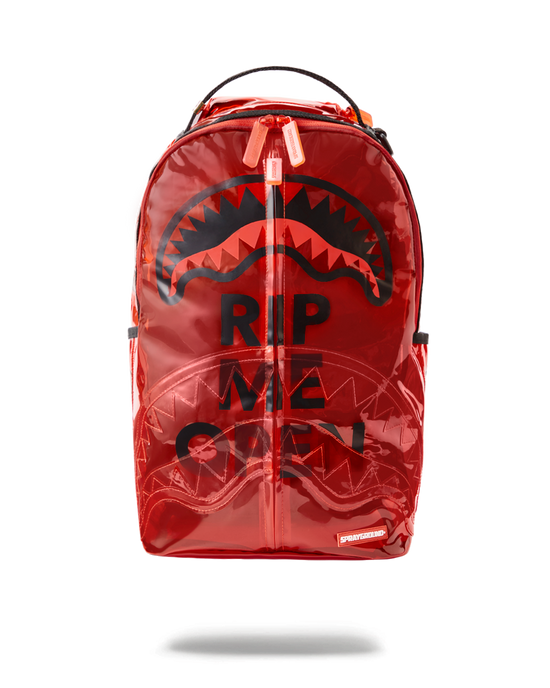 sprayground RIP ME OPEN (RED) (VINYL)