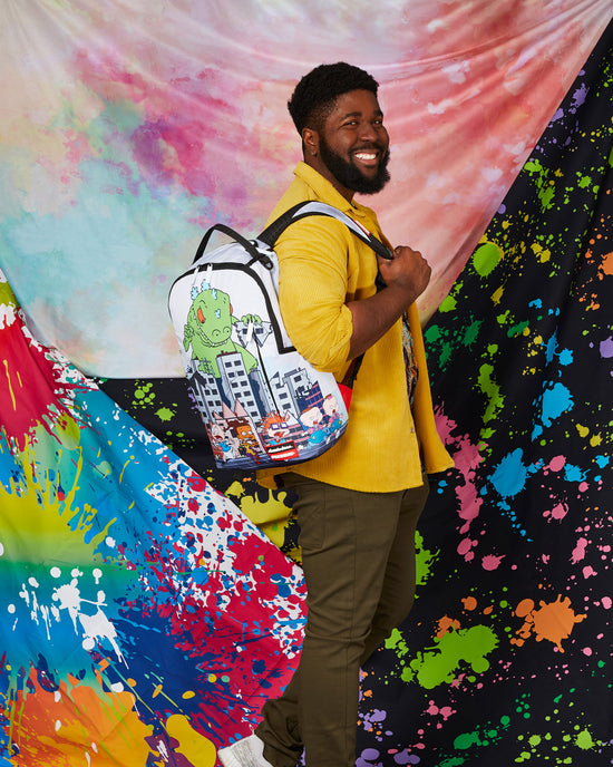 Sprayground RUGRATS REPTAR CITY SMASH BACKPACK