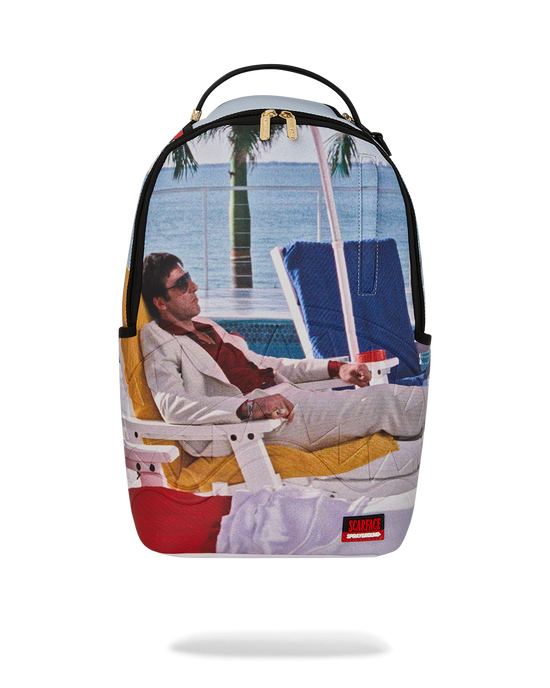 sprayground SCARFACE TONY MONTANA CHILLIN BACKPACK