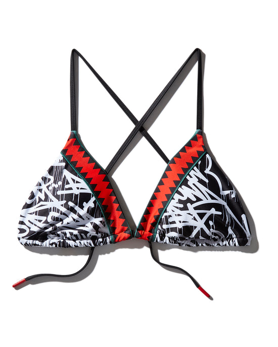 Sprayground SCRIBBLE BIKINI TOP