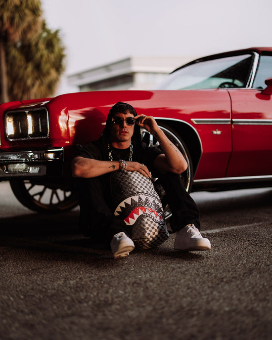 Sprayground SCRIBBLE DRIBBLE CHECK BACKPACK