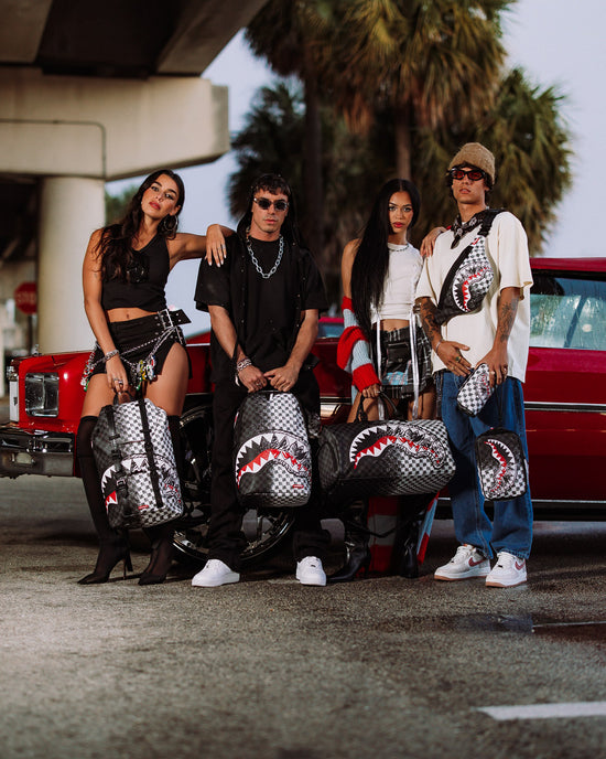 Sprayground SCRIBBLE DRIBBLE CHECK TOILETRY BRICK