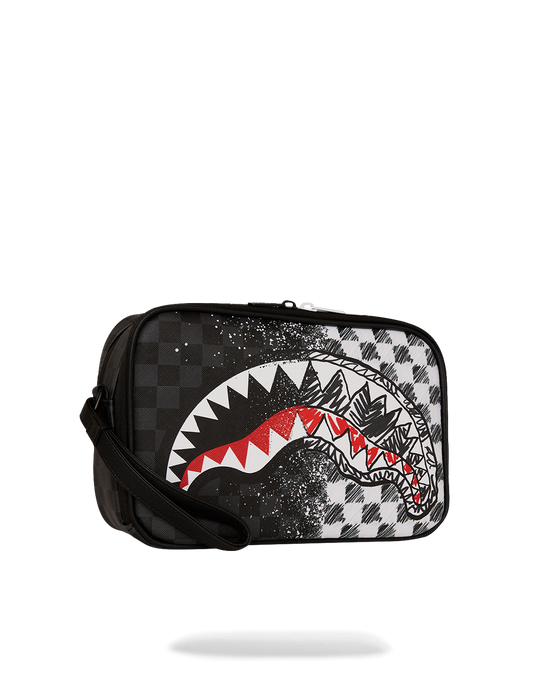 Sprayground SCRIBBLE DRIBBLE CHECK TOILETRY BRICK