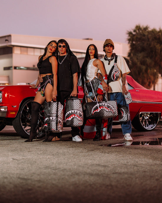 Sprayground SCRIBBLE DRIBBLE CHECK TOILETRY BRICK