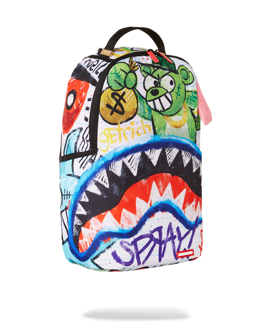 Sprayground SCRIBBLE ME RICH BACKPACK