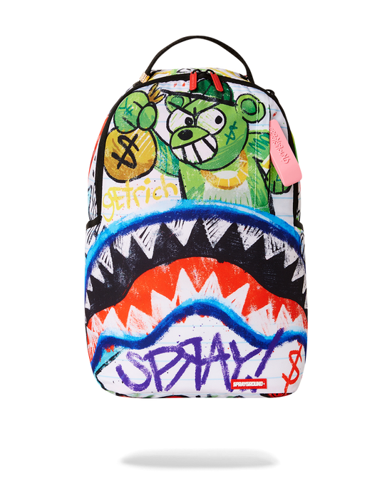 sprayground SCRIBBLE ME RICH BACKPACK