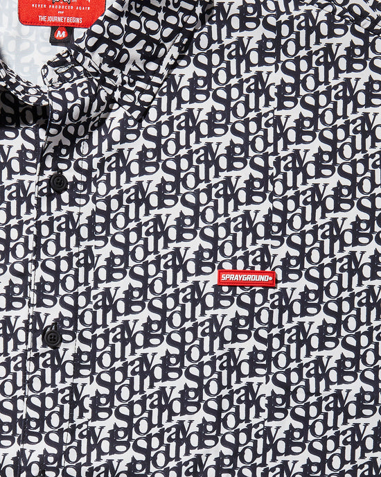 Sprayground SG ALL DAY BUTTON DOWN (WHITE)