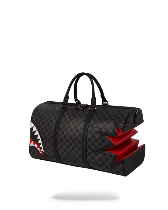 Sprayground SHARK BITE SHARKS IN PARIS GRAY DUFFLE