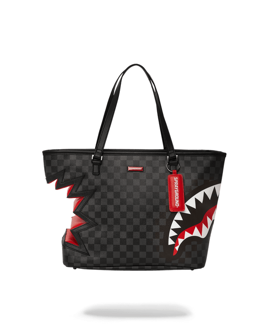 Sprayground SHARK BITE SHARKS IN PARIS GRAY TOTE