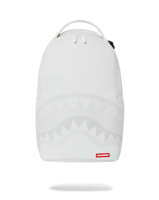 sprayground SHARK CENTRAL BACKPACK WHT/WHT (DLXV)
