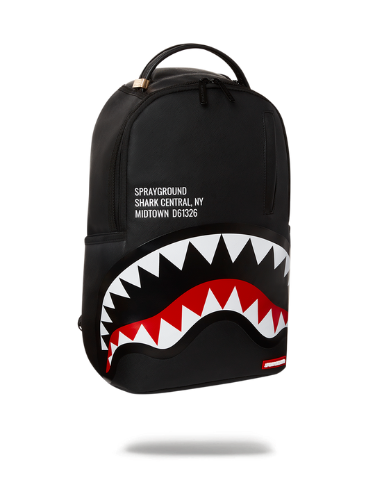 Sprayground SHARK CENTRAL (BLACK) (DLXV)