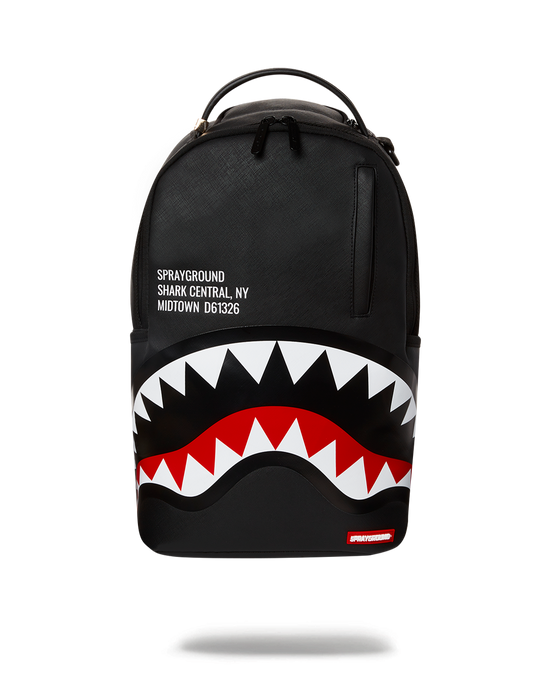 sprayground SHARK CENTRAL (BLACK) (DLXV)