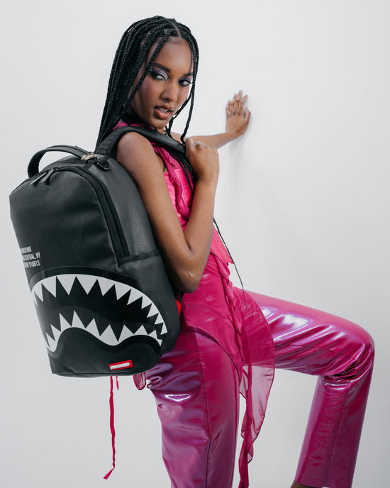 Sprayground SHARK CENTRAL BLK/GRAY BACKPACK (DLXV)