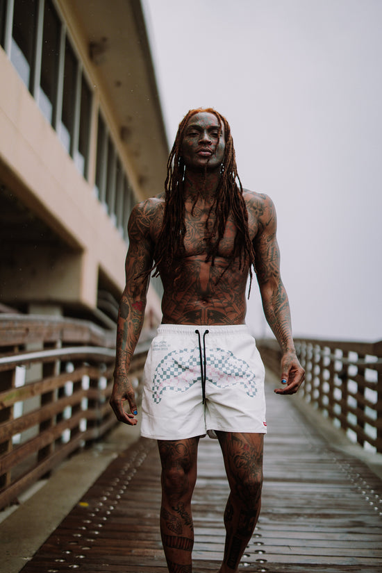 Sprayground SHARK CENTRAL DYNAMIC SWIM SHORTS