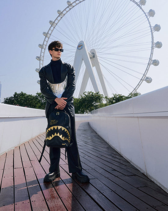 Sprayground SHARK CENTRAL GILDED BITE BACKPACK