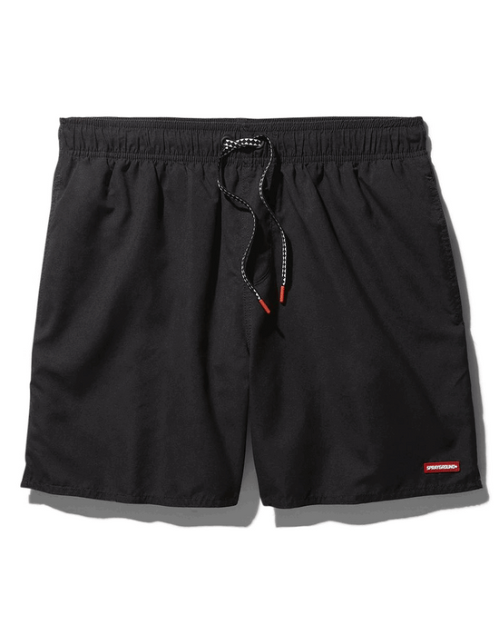 sprayground SHARK CENTRAL MIDNIGHT SWIM TRUNKS