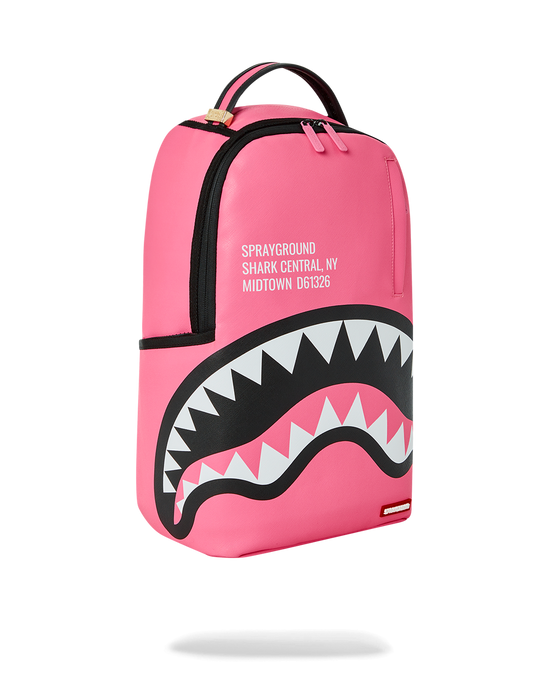 Sprayground SHARK CENTRAL (PINK) BACKPACK (DLXV)