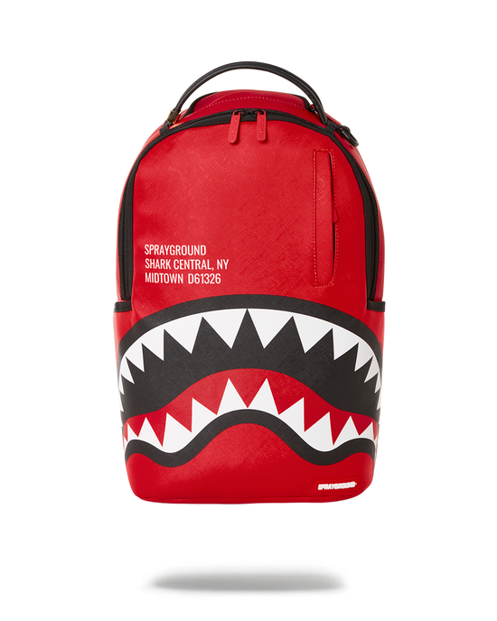 Sprayground SHARK CENTRAL (RED) (DLXV)