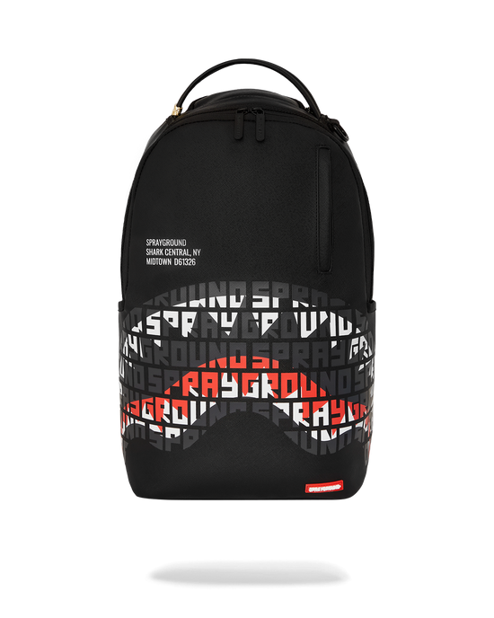 sprayground SHARK CENTRAL SHARKCODE BACKPACK