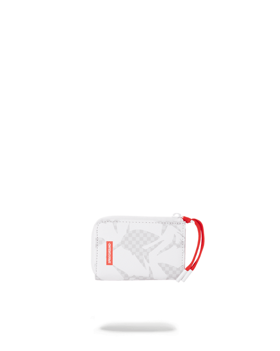 sprayground SHARK CHECK (WHITE) WALLET