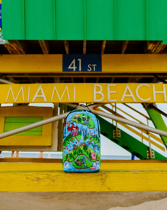 Sprayground SHARK ISLAND ADVENTURE DLXSR BACKPACK