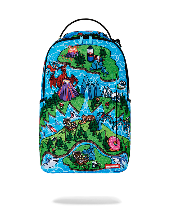 sprayground SHARK ISLAND ADVENTURE DLXSR BACKPACK