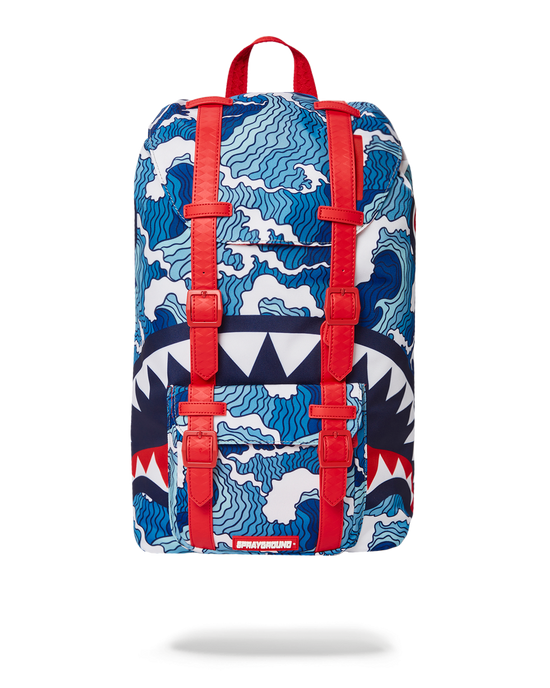sprayground SHARK WAVE HILLS BACKPACK
