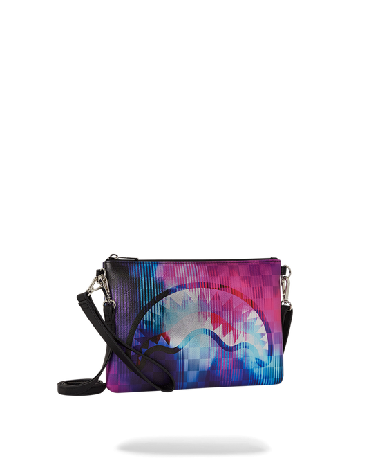 Sprayground SHARKCLUB ELECTRONICA CROSSOVER CLUTCH