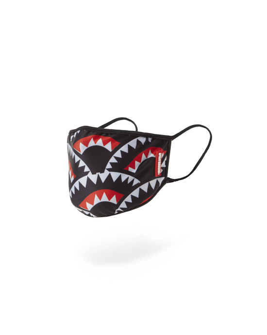 sprayground SHARKMOUTH PATTERN MASK (CLASSIC FIT)