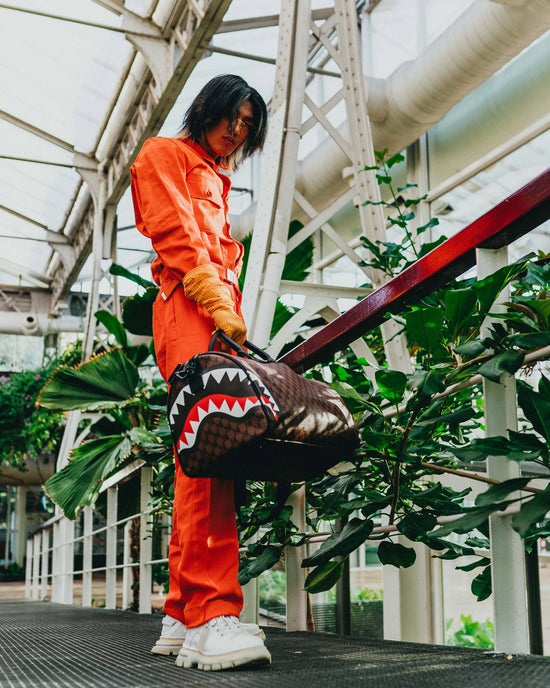 Sprayground SHARKS AND SKULLS DUFFLE