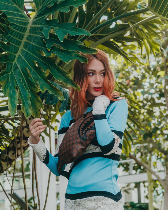 Sprayground SHARKS AND SKULLS SAVVY CROSSBODY