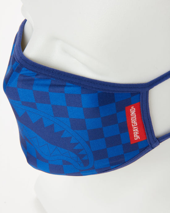 Sprayground SHARKS IN PARIS (BLUE) FORM-FITTING MASK