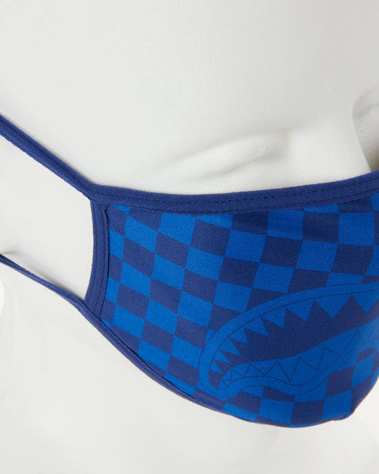 Sprayground SHARKS IN PARIS (BLUE) FORM-FITTING MASK