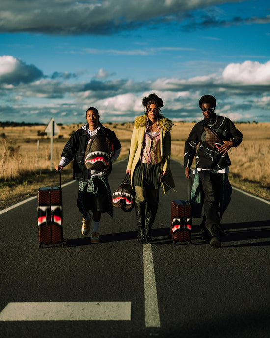 Sprayground SHARKS IN PARIS BLUR EFFECT DUFFLE