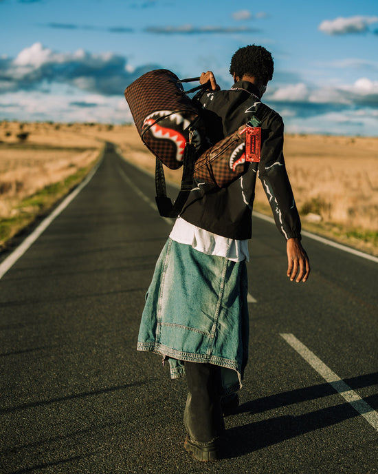 Sprayground SHARKS IN PARIS BLUR EFFECT DUFFLE