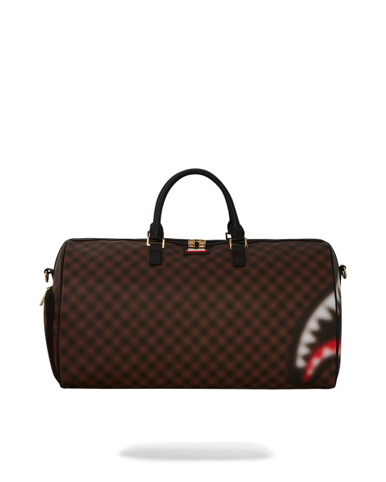 sprayground SHARKS IN PARIS BLUR EFFECT DUFFLE