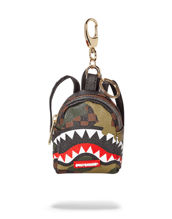 sprayground SHARKS IN PARIS (CAMO EDITION) KEYCHAIN