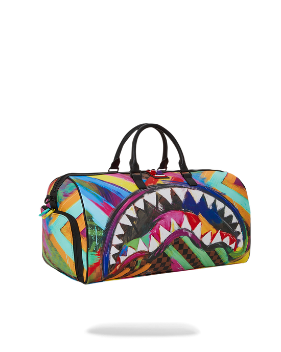 Sprayground SHARKS IN PARIS CITY STREAKS DUFFLE