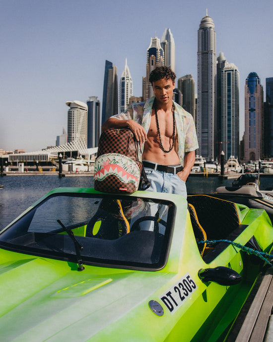 Sprayground SHARKS IN PARIS COASTAL BACKPACK (DLXV)