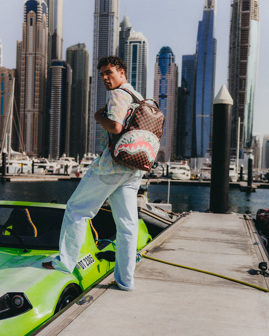 Sprayground SHARKS IN PARIS COASTAL BACKPACK (DLXV)