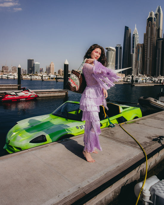 Sprayground SHARKS IN PARIS COASTAL TOTE