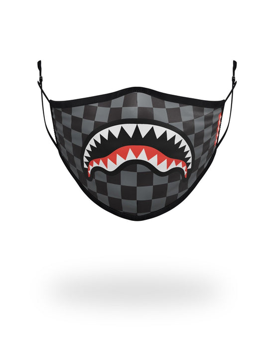 sprayground SHARKS IN PARIS (GREY) FORM-FITTING MASK
