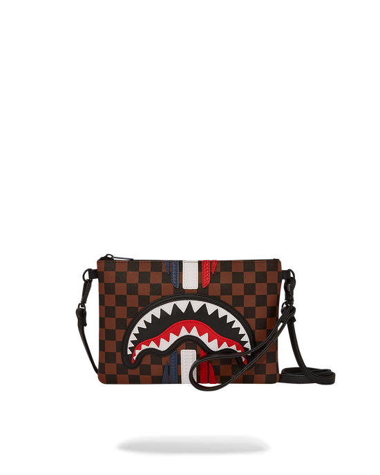 sprayground SHARKS IN PARIS GT CROSSOVER CLUTCH