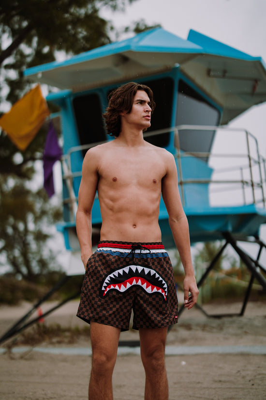 Sprayground SHARKS IN PARIS GT SWIM SHORTS
