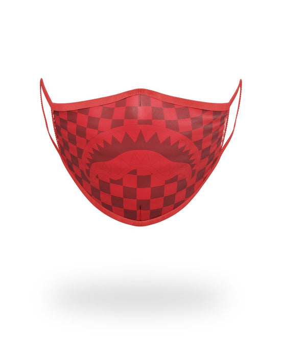 sprayground SHARKS IN PARIS (RED) FORM-FITTING MASK