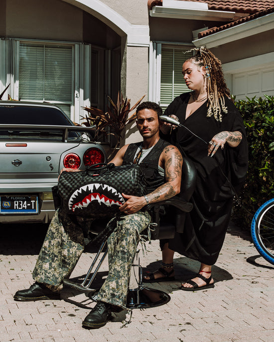 Sprayground SHARKS IN PARIS THUNDERDRIP DUFFLE