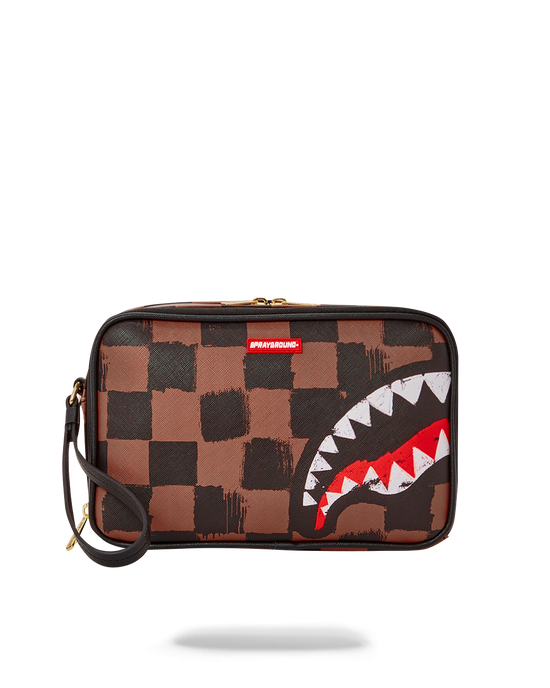 sprayground SHARKS IN PARIS VANQUISH TOILETRY BAG