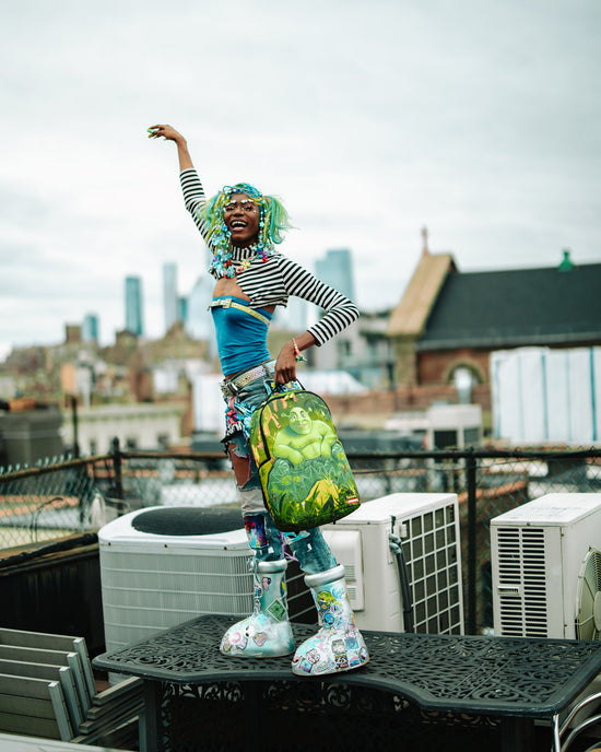 Sprayground SHREK SWAMP JACUZZI BACKPACK